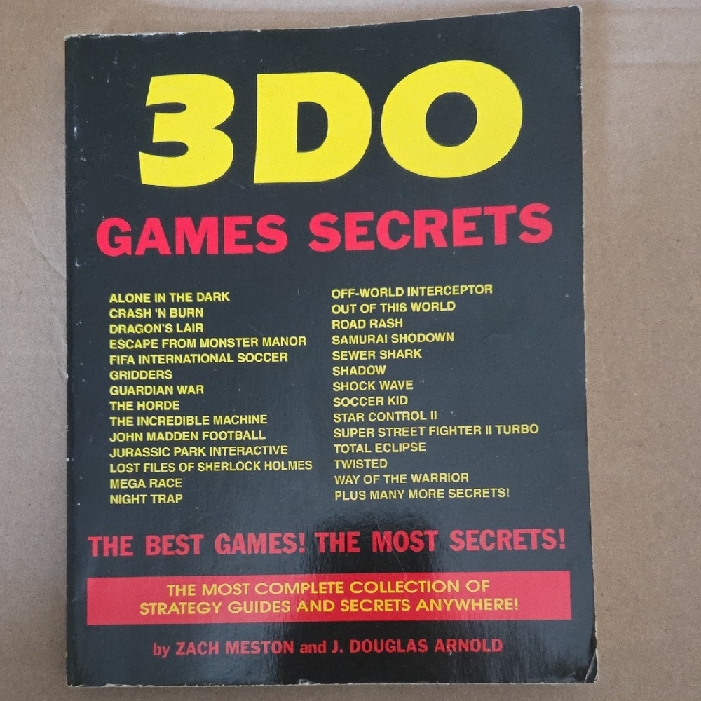 3DO Games Secrets Guide